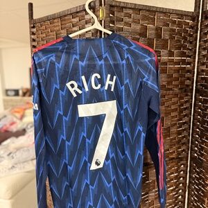 Arsenal Jersey Long Sleeve Away